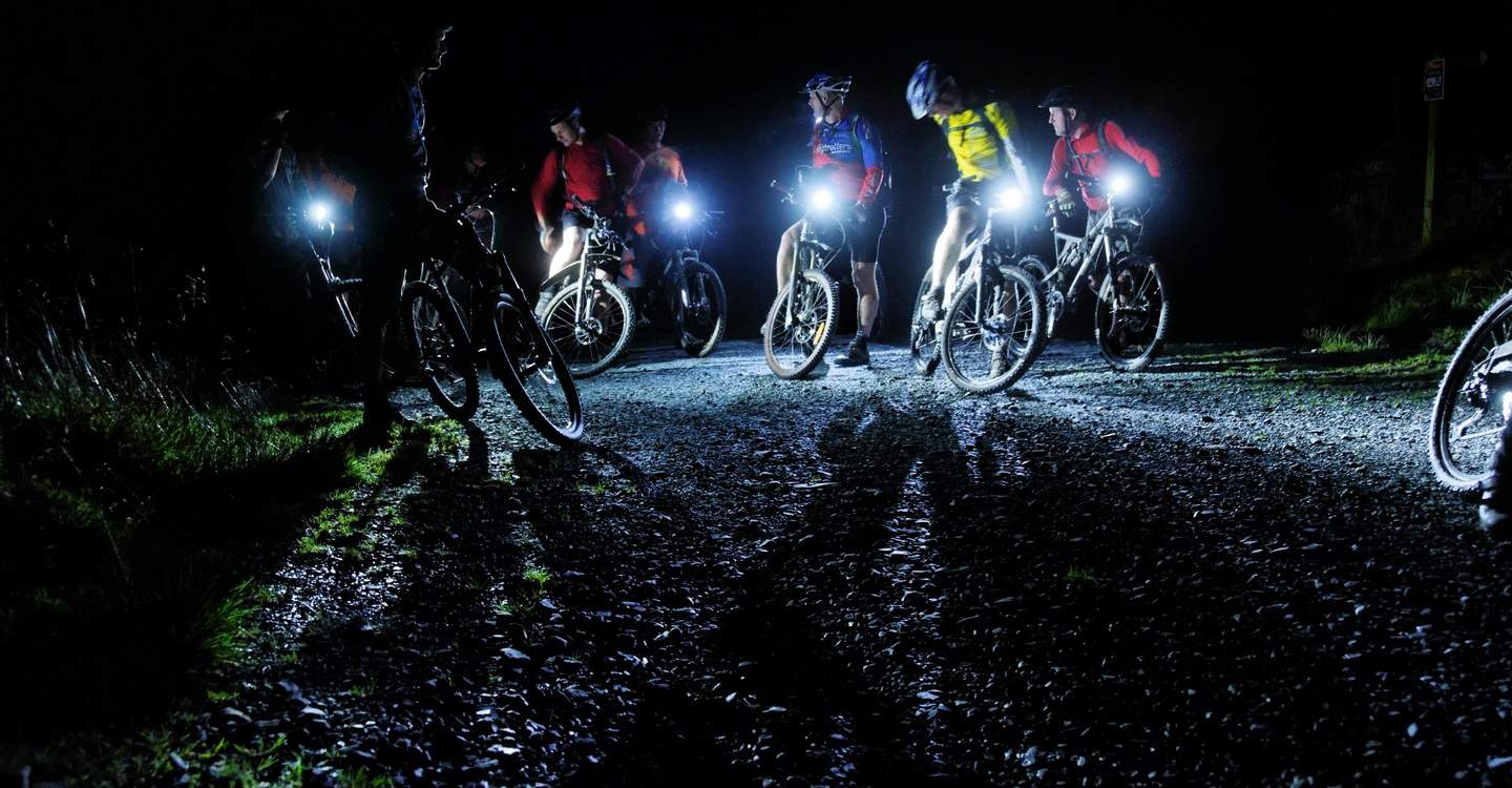mountain bike night lights